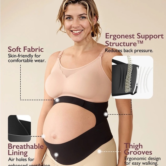BumpEase - Momcozy Ergonest Maternity Belly Band - Picture 2 of 7